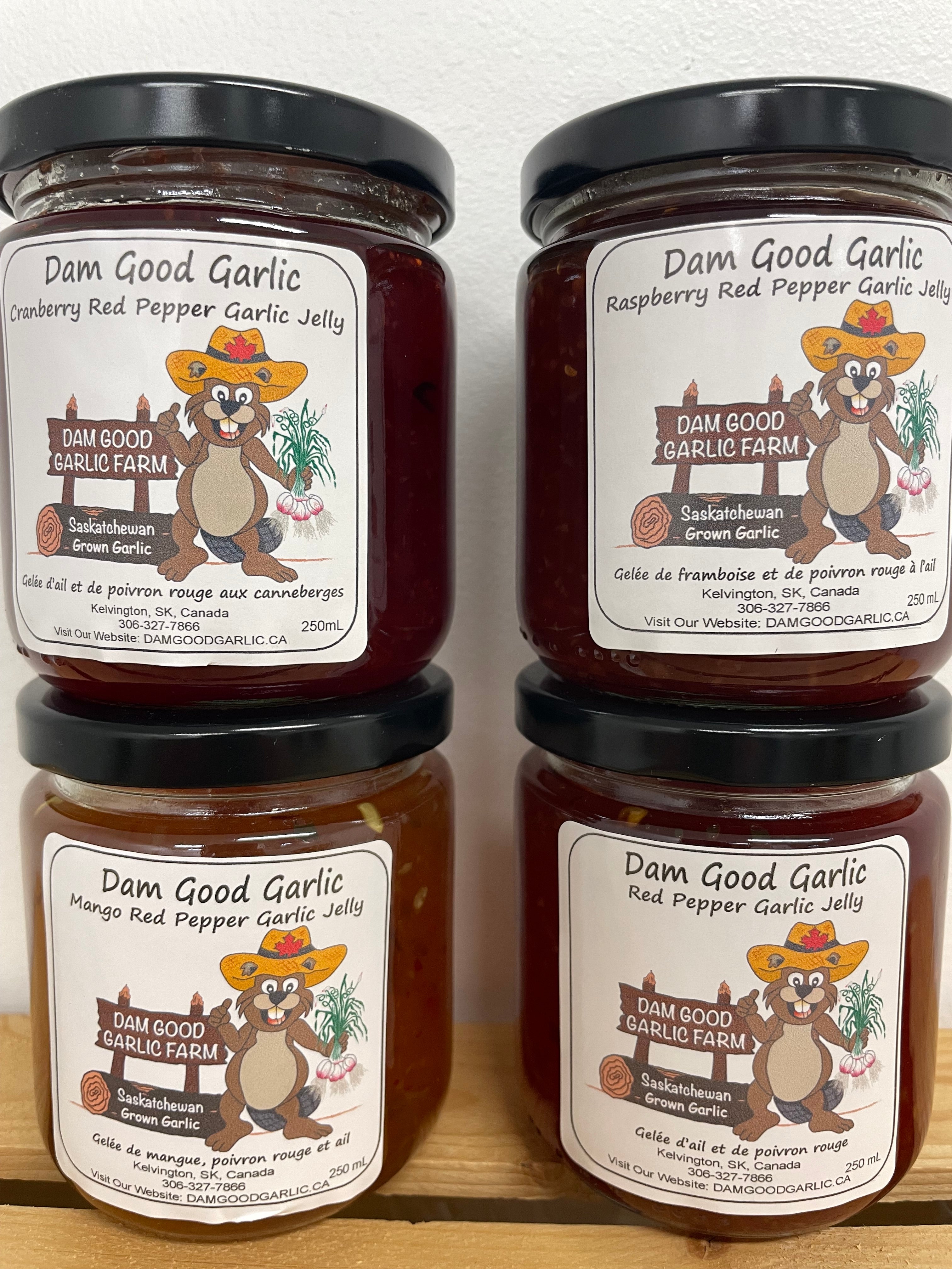 Red Pepper Garlic Jelly
