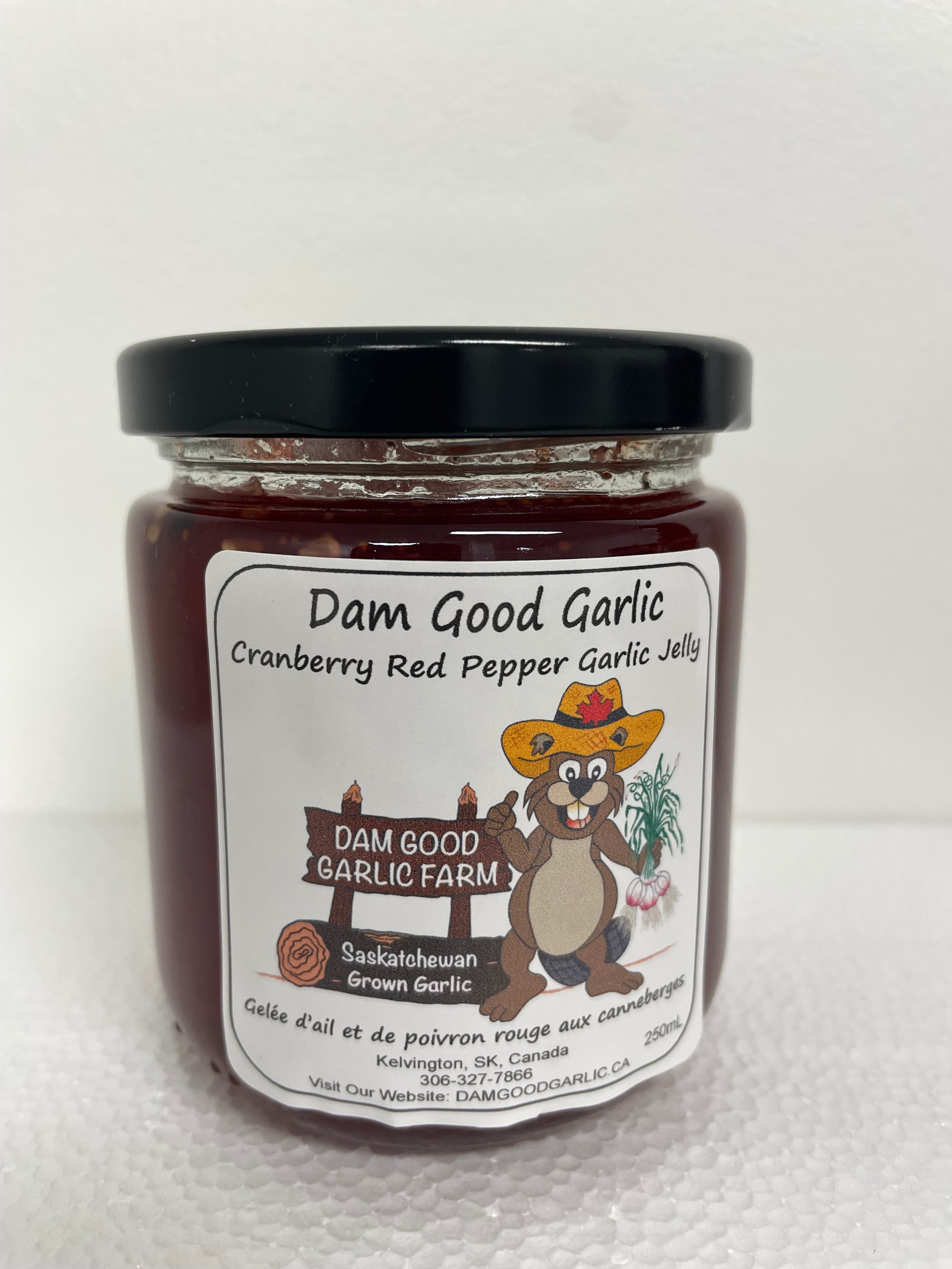 Red Pepper Garlic Jelly