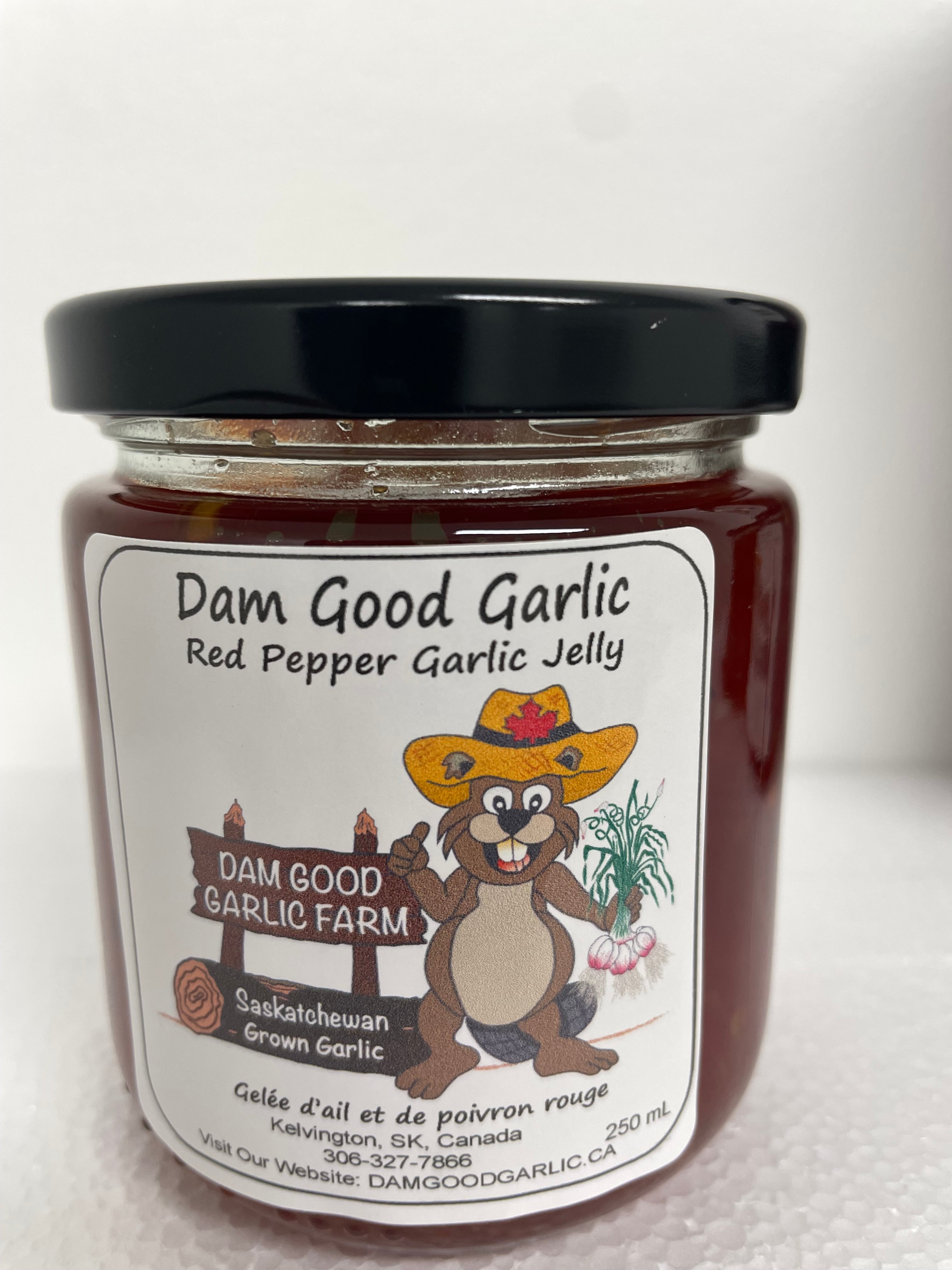 Red Pepper Garlic Jelly