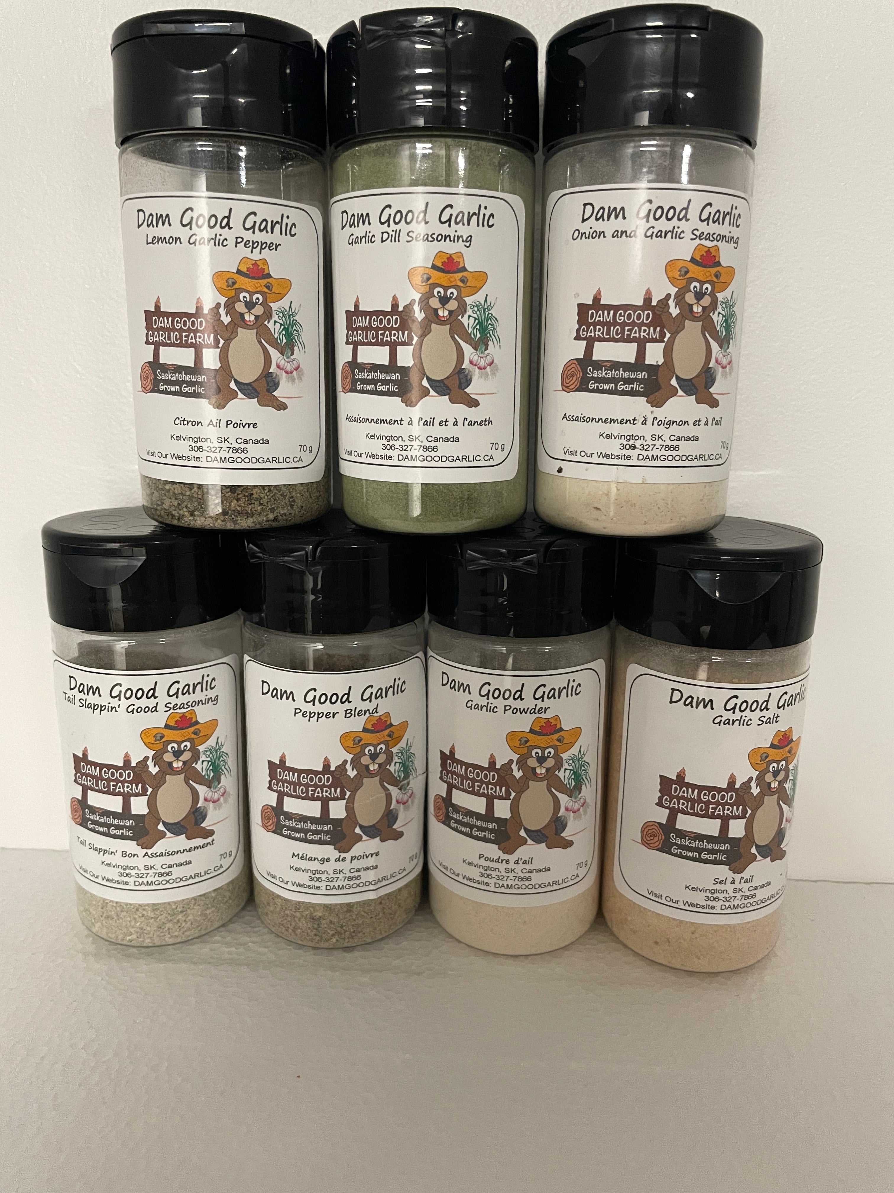 Dam Good Garlic Salt/Seasoning/Garlic Flakes/Garlic Powder